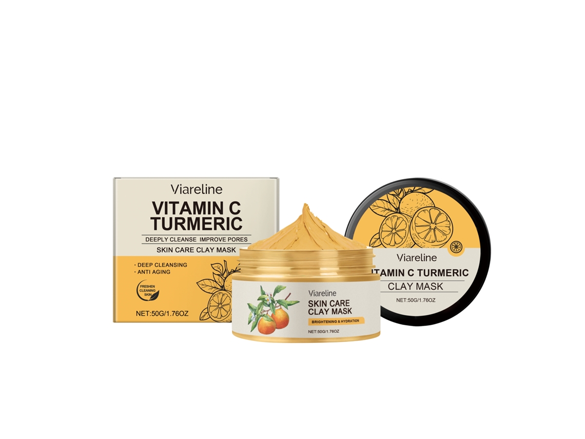 Máscara Argila Vitamina C Limpeza Profunda