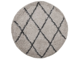 Shaggy Rug, Shaggy Rugs Vidaxl Multicolor Polipropileno (ø 120 Cm)