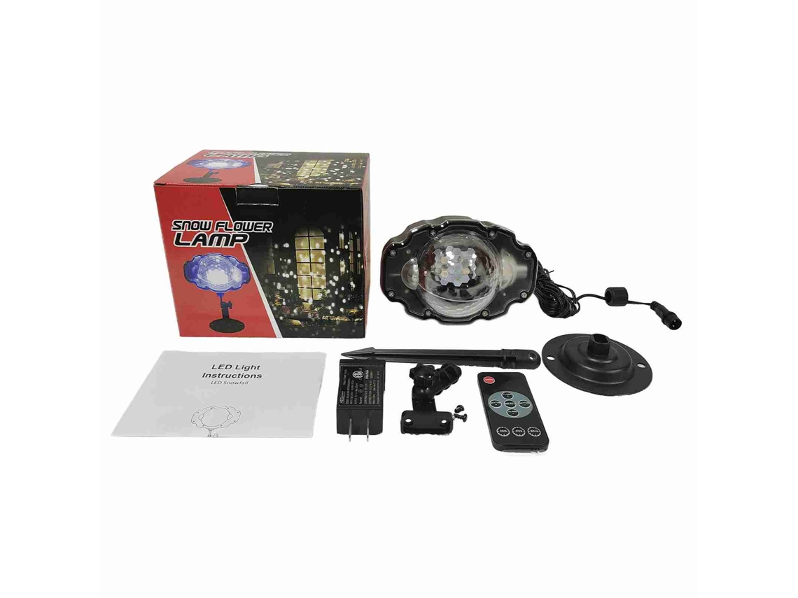 Projetor de luz noturna estrela, com controle remoto, música Bluetooth, timer, múltiplos padrões, USB S/MARCA