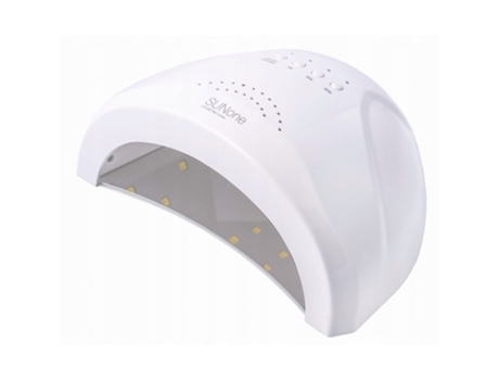 Lâmpada de cura de unhas UV/LED branca de dupla potência profissional Sun1 24/48 W Sunone