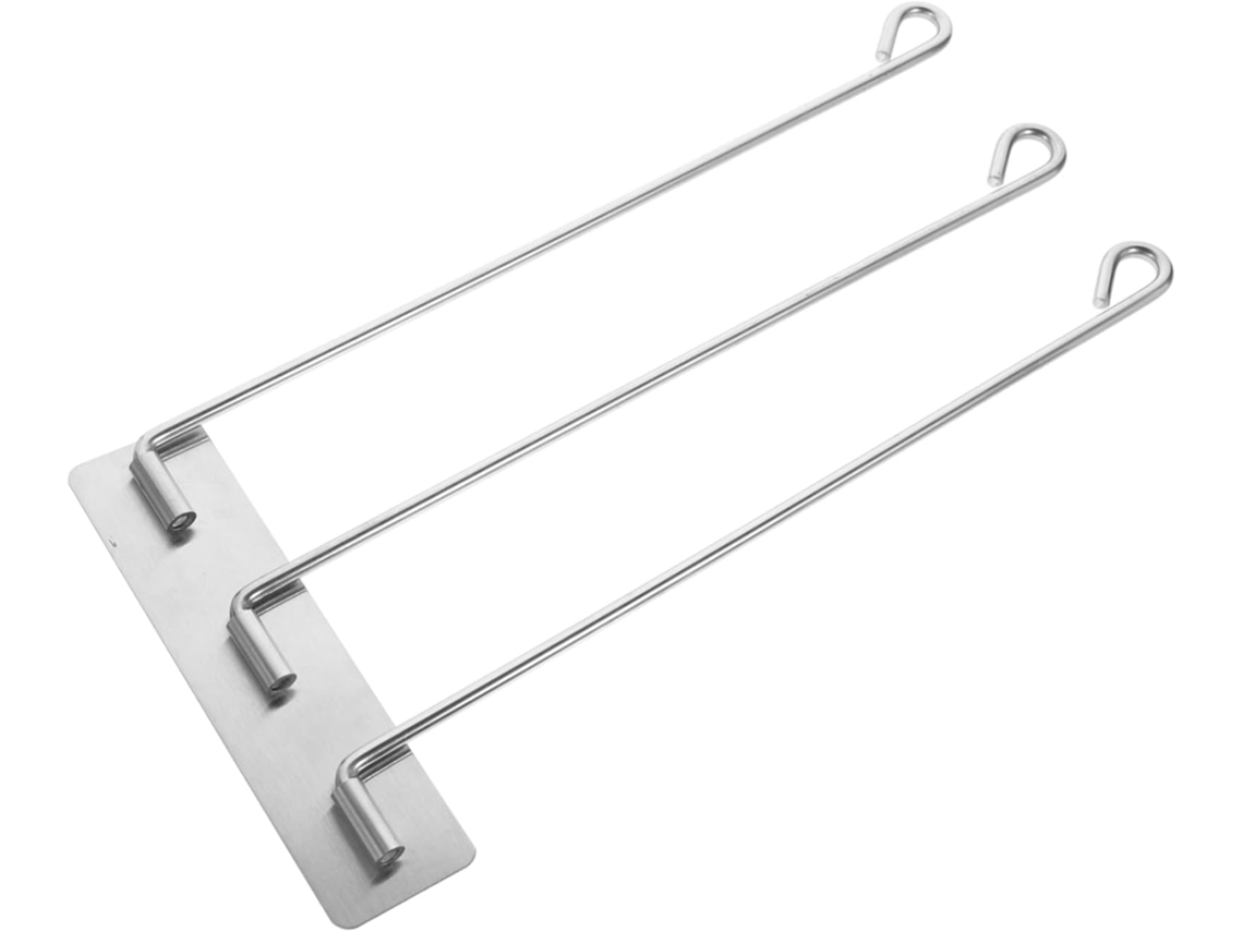 Suporte De Toalhas De Parede Em Aço Inoxidável, Sem Necessidade De Furar, Suporte Para Toalhas De Mã Gokoco