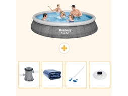 Bestway Piscina Bestway Fast Set Redonda - 396x84 Cm - 5-peças S204