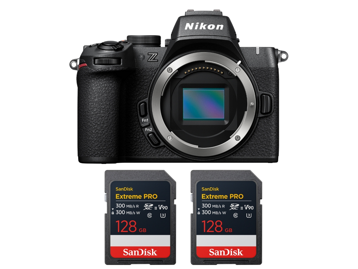 Z50 Ii + 2 Sandisk 128gb Extreme Pro Uhs ii Sdxc + Ebook “20 Dicas para Fotos Que Impressionam” NIKON