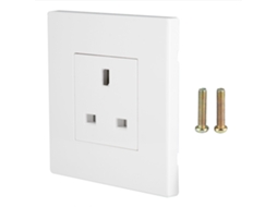 Adaptador De Tomada De Parede Britânico Laxiscreed Para Painéis Tipo 86, Resistência Até 250v