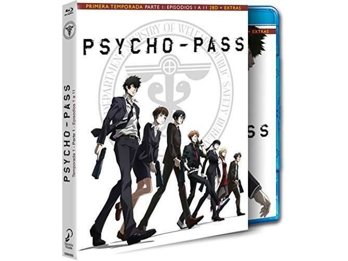 Blu-Ray Psycho Pass - Temporada 1, Parte 1 (Edição em Espanhol)