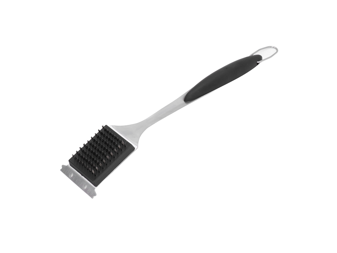 Escova de Limpeza para Grelha com Raspador AQUAFORGE