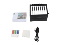 Calendário Mesa Piano Mínimo 15 Teclas Decorativo Multifuncional