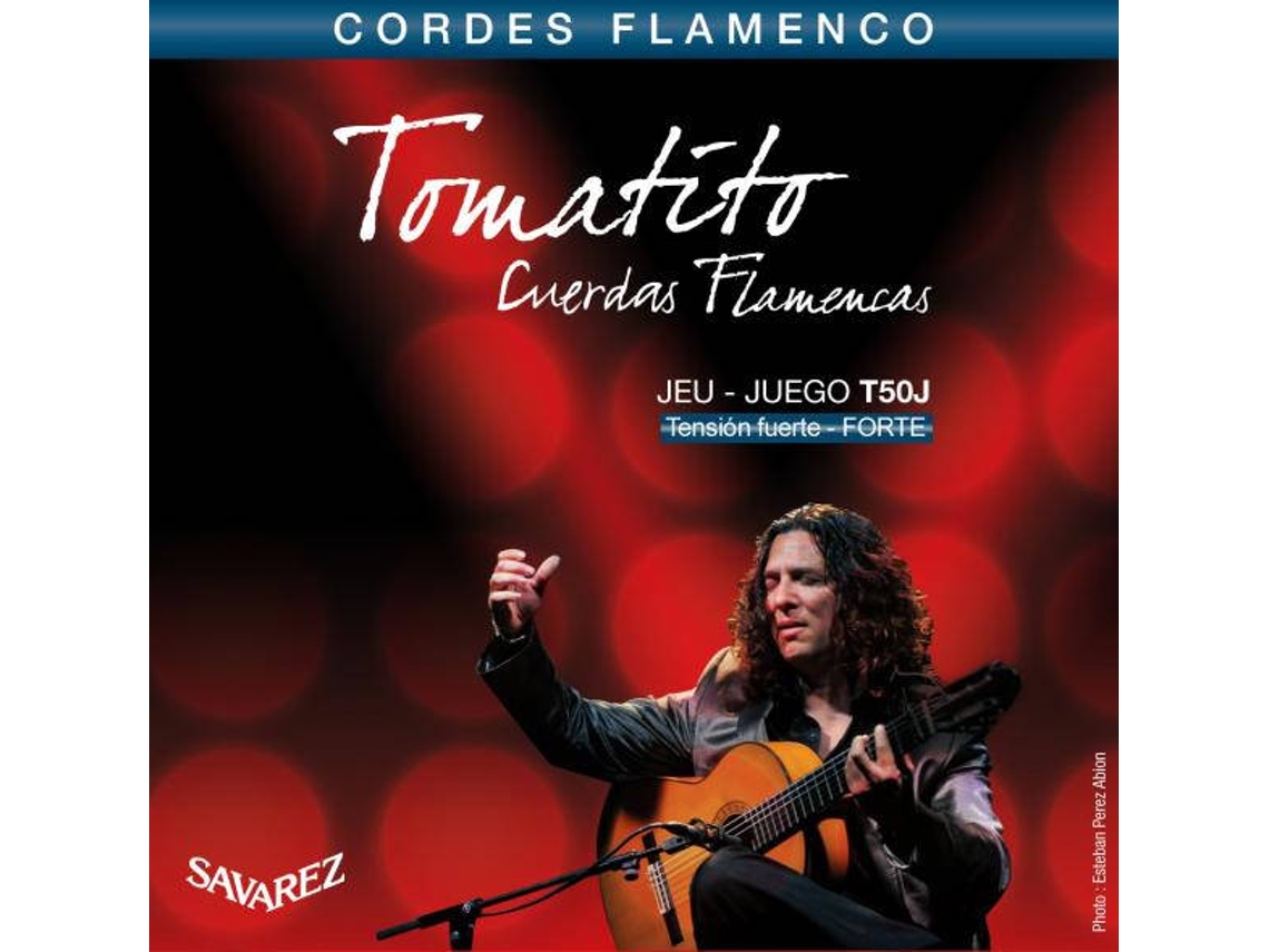 Jogo de Cordas Guitarra Clássica SAVAREZ Tomatíto T50J