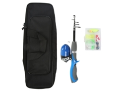 Kit de Pesca Infantil com Vara e Molinete Azul