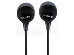 Auriculares com Fio SONY Mdr-Ex15Ap (In Ear - Microfone - Preto)