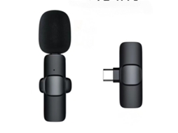 Microfones Sem Fio Para Telefones Android, Mini Microfone De Lapela Profissional Gravação Vídeo, Podcast, Mosquito Aquaforge