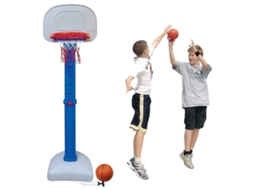 Conjunto de Balizas de Basquetebol Ajustáveis -Ball MEGAFORM
