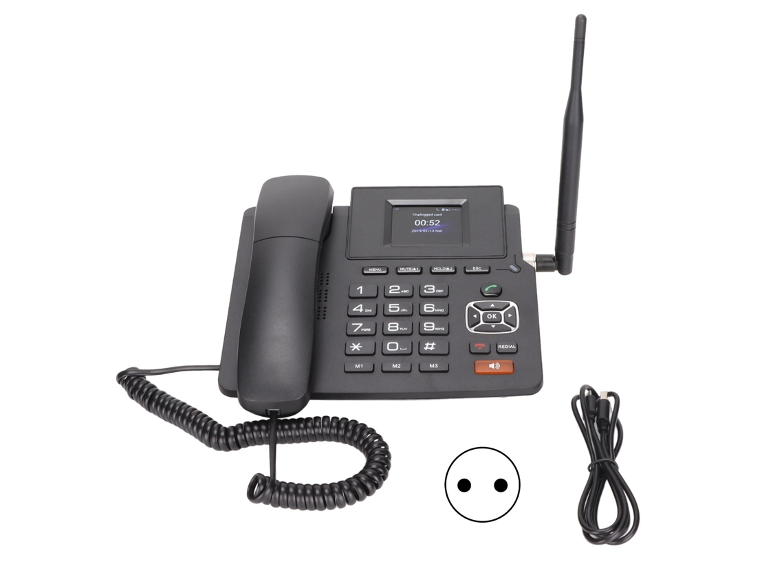 Telefone Voip Sem Fio 4g 2 Linhas Wifi Office