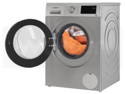 Máquina de Lavar Roupa SIEMENS i-DOS WM14UPHXES (9 kg - 1.400 rpm - Inox) —  