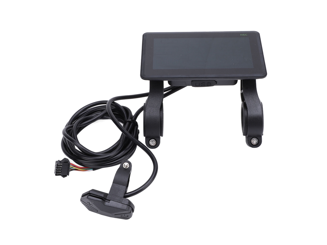 Bicicleta Elétrica Display LCD 24-60v Abs Leve À Prova D'água