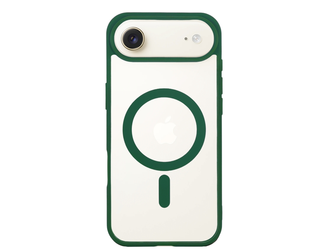 Capa Magsafe Para Iphone 17 Air, Verde - Fina E Resistente A Impactos