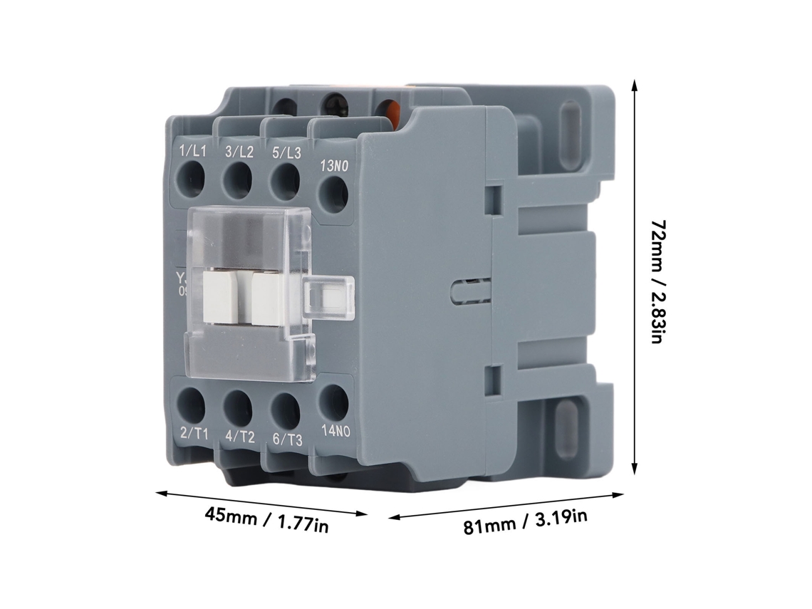 Laxiscreed Contactor Ac Com Bobina De Cobre E Contactos Prata Normalmente Abertos