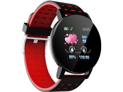 Smartwatch 119 Plus Vermelho