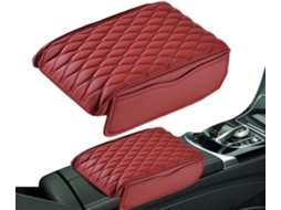 Almofada de apoio de braço para carro, almofada de console central à prova d'água