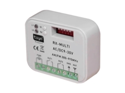 Receptor De Interruptor Remoto Com Relé Para Porta De Garagem, Automação Residencial, Dc9-30v