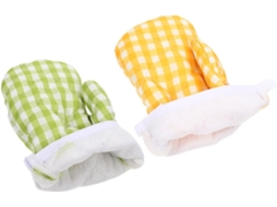 Luvas De Cozinha De Poliéster Resistentes Ao Calor