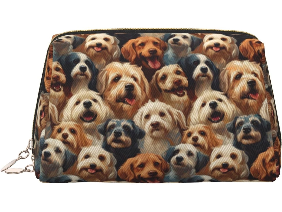 Nécessaire de Maquiagem Fofa com Estampa de Cachorrinho S/MARCA