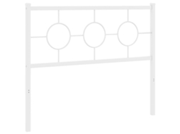 Headboard, Headboards Vidaxl Branco Aço (107 Cm)