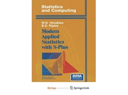 Livro Modern Applied Statistics with S-Plus de WN Venables (Inglês)