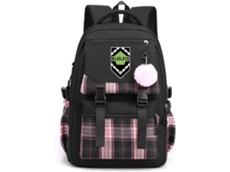 Mochila Escolar Unissex Anime Blue Lock Com Pingente De Pelúcia, Ideal Para Homens, Mulheres E