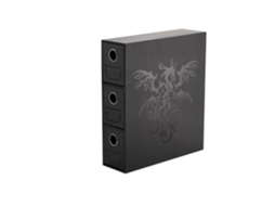 Dragon Shield Gavetas de Cartas Fortaleza Preto En GAMEGENIC