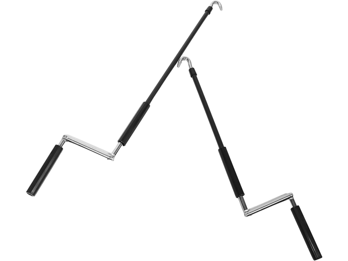 Frcolor Conjunto De 2 Alças Instalação Reforçadas E Antiderrapantes Para Plástico, 62cm 24, 37 Polegadas, Ferro, Com