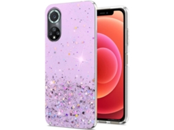 Capa Brilhante para Honor, Huawei Honor 50 Pro HONGWE. Silicone Textura Macia Transparente