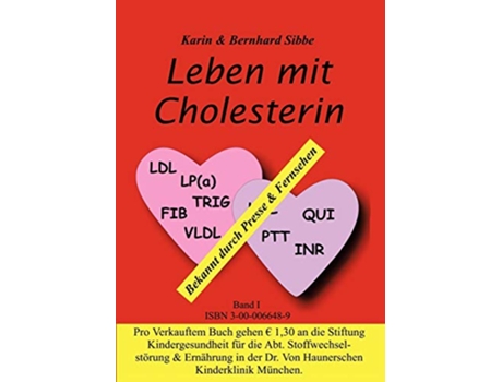 Livro Leben mit Cholesterin German Edition de Karin Sibbe Bernhard Sibbe (Alemão)