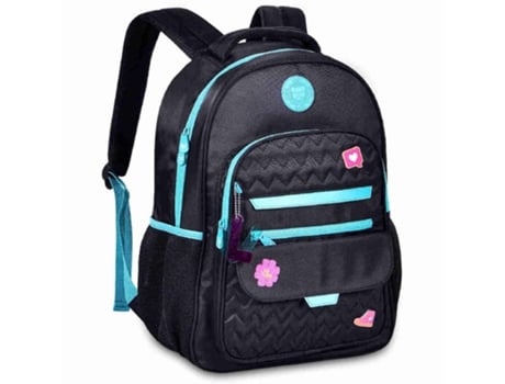 Mochila Patches Preta