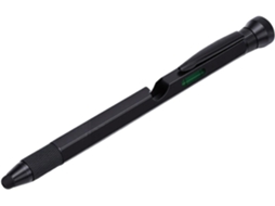 Caneta Multifuncional 12em 1-tnfeeon, Caneta De Aço Com Luz Led, Nível, Chave De Fenda E Abridor Garrafas Para Camping