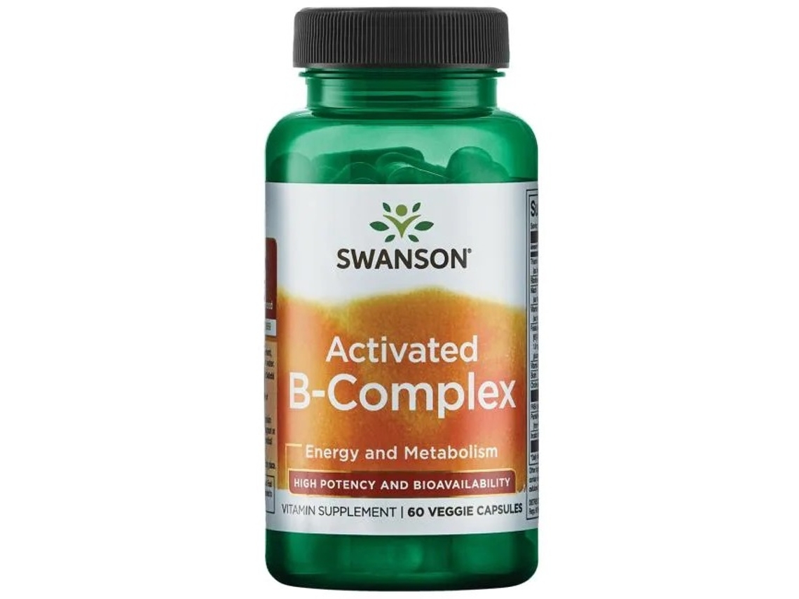SWANSON Complexo B Ativado 60 Cápsulas