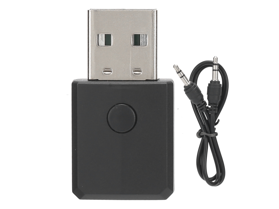 Mali receptor e Transmissor de Áudio Bluetooth 5.0 4 em 1 com Usb, Aux 3.5mm e Rca para Tv Pc Carro Música