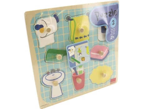 Puzzle JUMBO Bathroom (9 Peças)