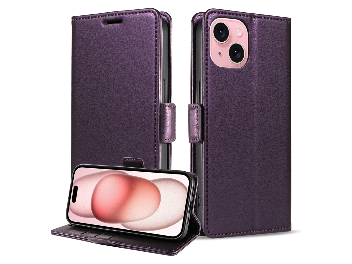 Capa Para Celular Cartão Fliphoneroxo - Iphone 15 Pro Max