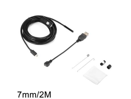 Endoscópio Xcsource 6 Led À Prova Dágua Micro Usb 7mm 2m Adaptador Usb Para Pc Dispositivo Android Com Função Otg Bi705