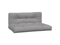 Pallet Cushion, Pallet Cushions Vidaxl Cinzeto Tecido (120 X 80 X 12 Cm)