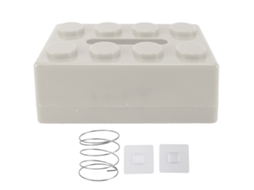 Porta papéis decorativo com mola capacidade ampla S/MARCA
