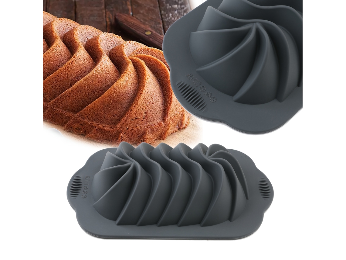 Forma de silicone para pão em flor, grande capacidade, resistente, STELASPLEN