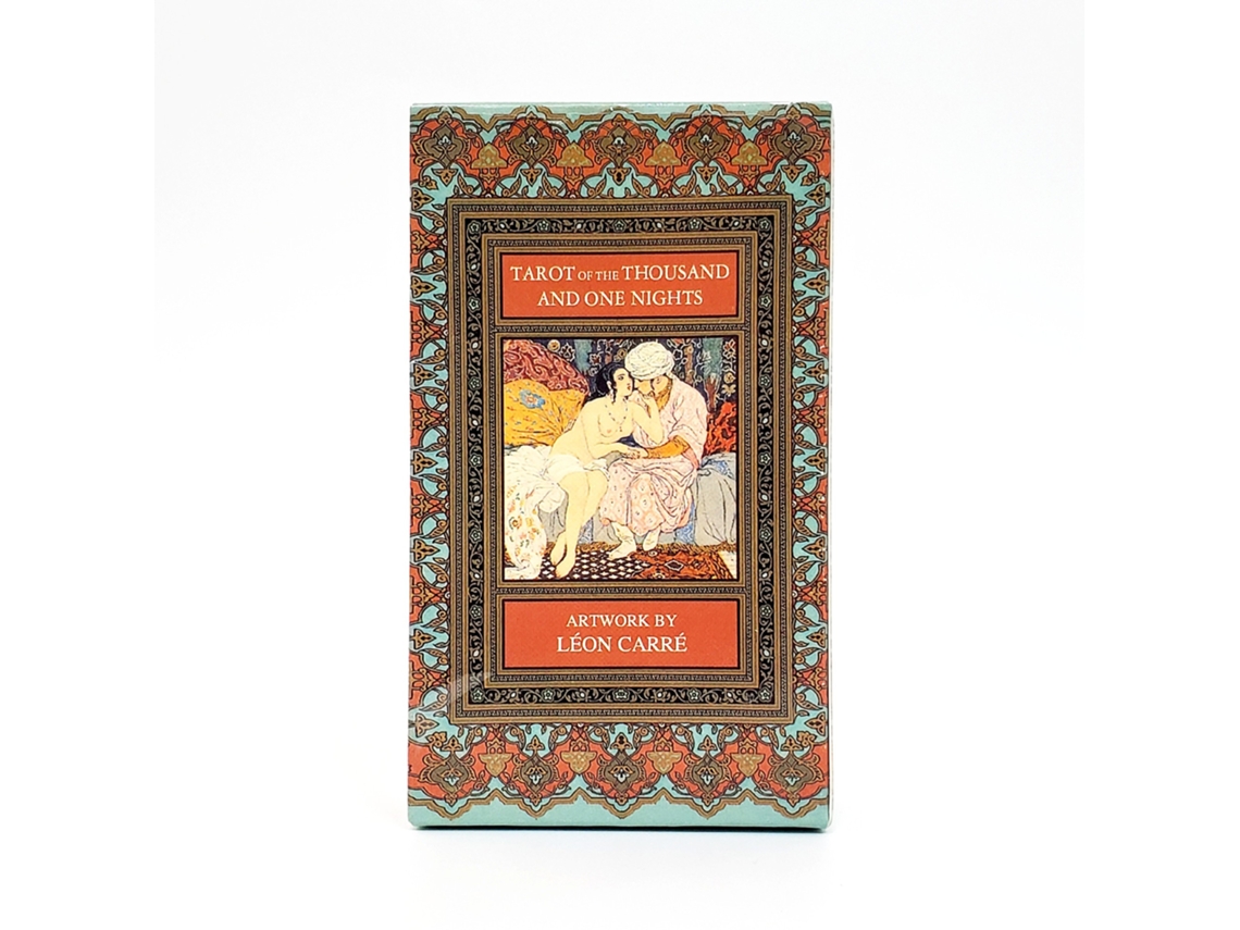 O Popular Jogo De Tarô "las Mil Y Una Noches" Contém 78 Cartas De Tarô De Papel Brilhante.