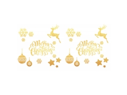 2Un Adesivo de Feliz Natal ALLINLESS