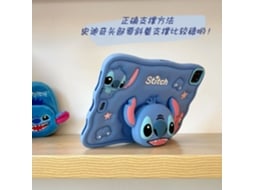 Capa Protetora De Silicone 3d Com O Desenho Animado Stitch, Compatível Ipad Versão 2022 10,9 Polegadas, Em Material Macio E Flexív Tuotuo
