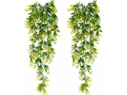Vinhos de Ivy Artificial Nova Line amarelo para decoração de casamentos, cozinha, jardim, escritório