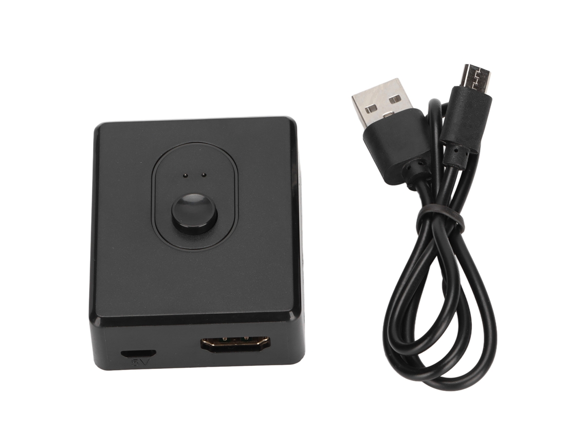 Divisor Conversor Hd Multimedia Interface 2 Entradas 1 Saída 4k 30hz para Ps4 Pc | S/MARCA