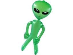Decoração Inflável De Alienígena Para O Halloween, 90 Cm |