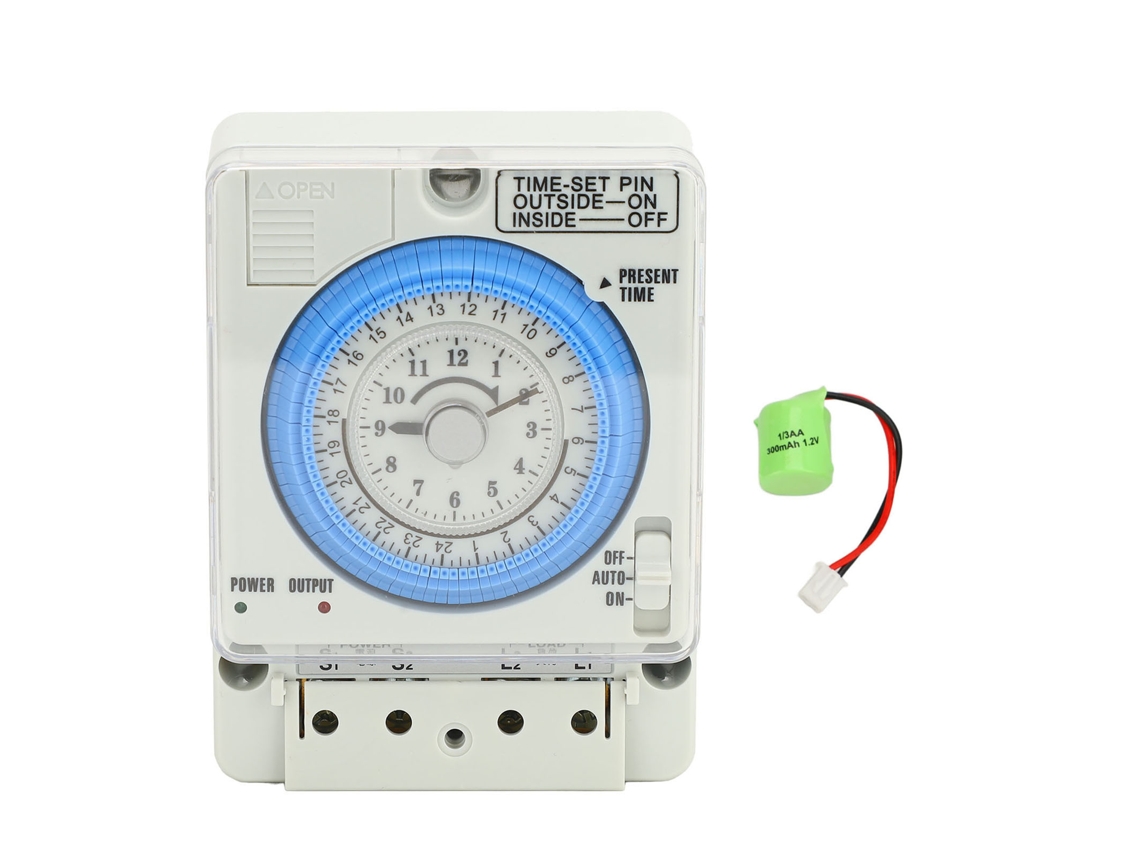 Interruptor Temporizador Mecânico Sunflare Tb388 Preciso Resistente